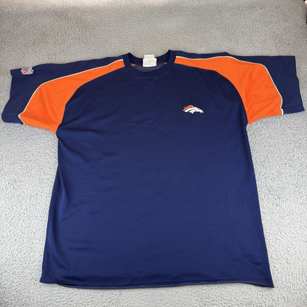 Vintage Puma Men's Denver Broncos NFL Football T Shirt Xl Y2k‎ Boxy Baggy